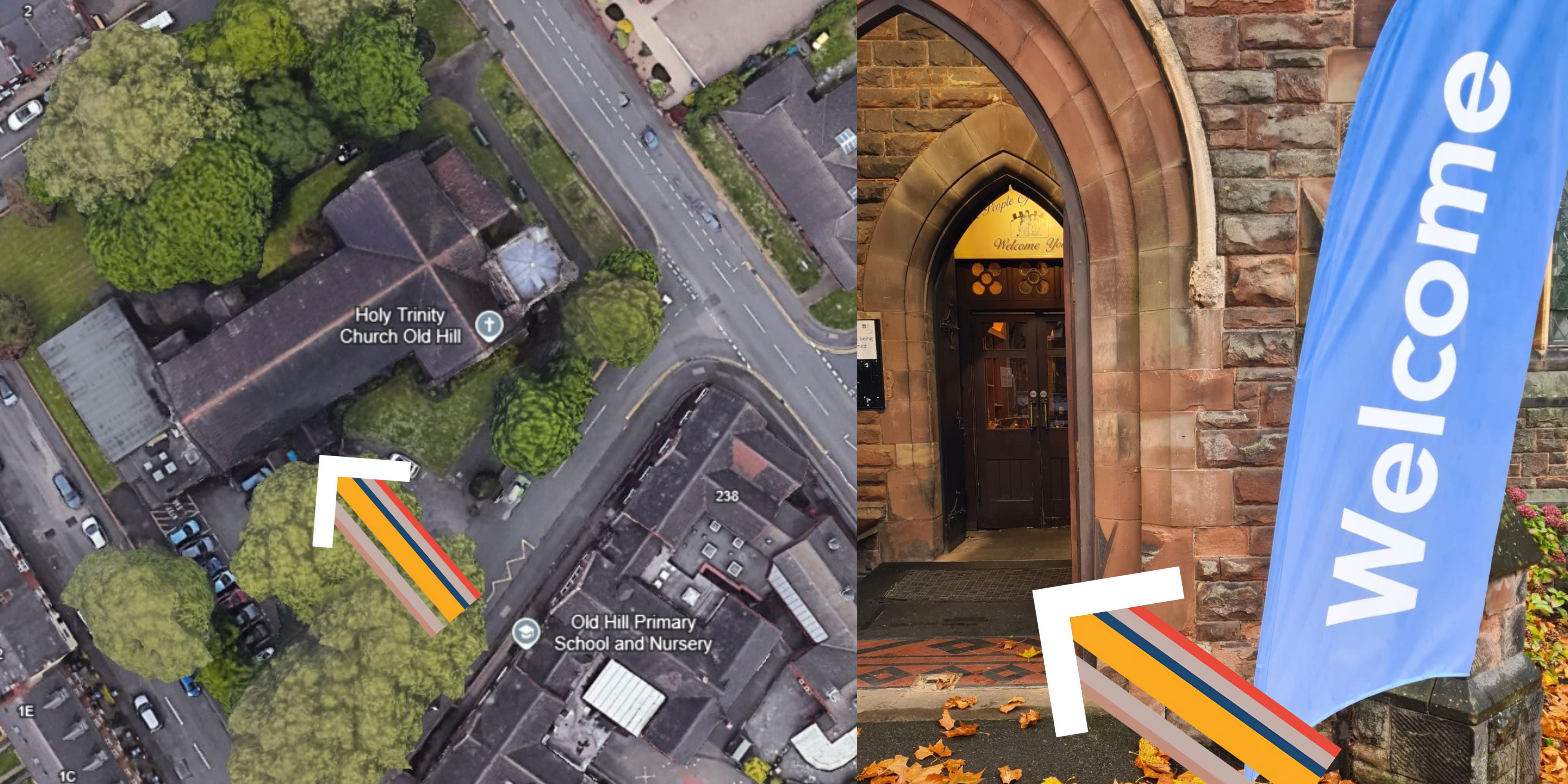 Church Building Entrance