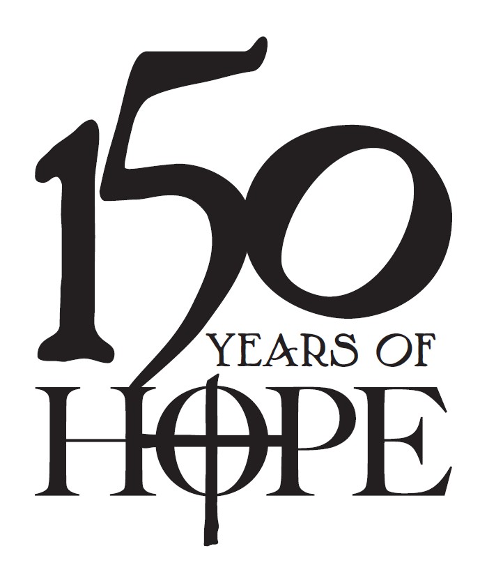 150 years of hope logo